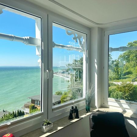 Villa Seeblick - Ferienwohnung 407 사스니츠 외부 사진